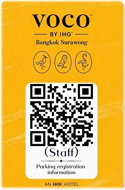 Staff Parking Registration QR Code
